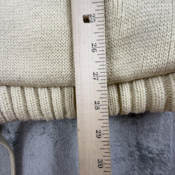 Vintage International Jacket Mens Small Reversible Deer Knit Lined 80s - Picture 16 of 16